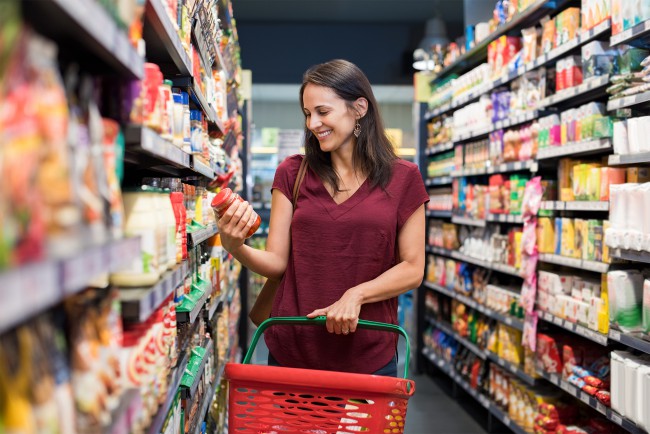 leggere le etichette dei prodotti alimentari